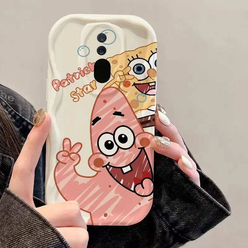 Kawaii SpongePatrick Cartoon TPU Soft Phone Case - Image 10