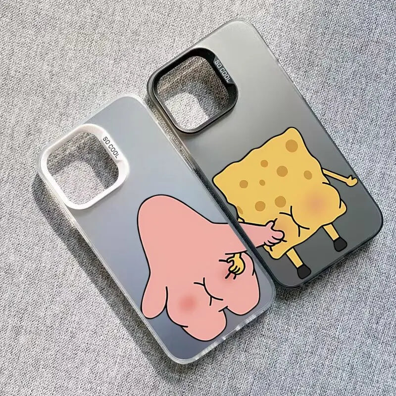 Funny Cute SpongeBob & Patrick Star Case - Image 6