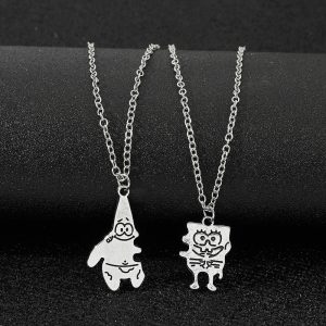 Anime SquarePants Patrick Star Pendant Necklace