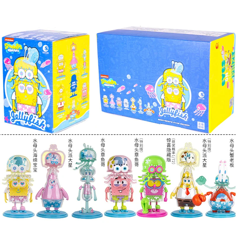 SpongeBob SquarePants Cartoon Figure Set