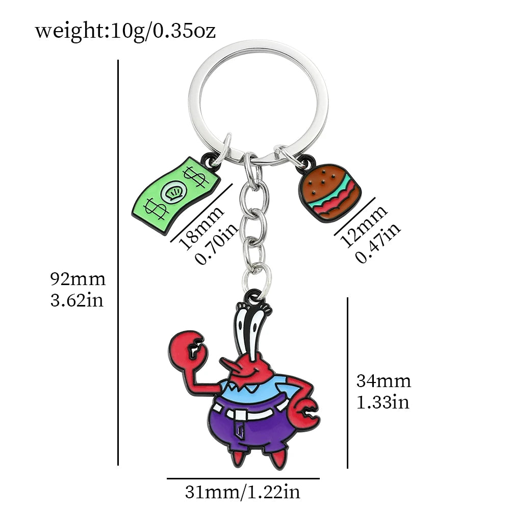 SpongeBob SquarePants Metal Keychain - Image 5