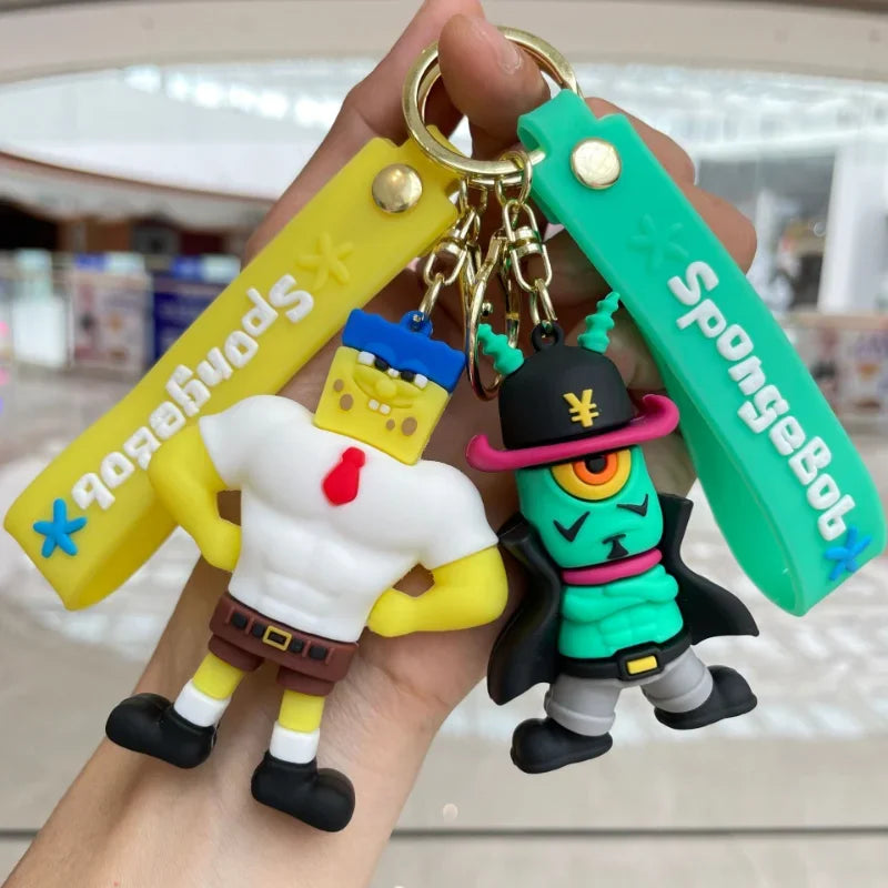 SpongeBob & Friends Funny Muscle Dolls Keychains - Image 4