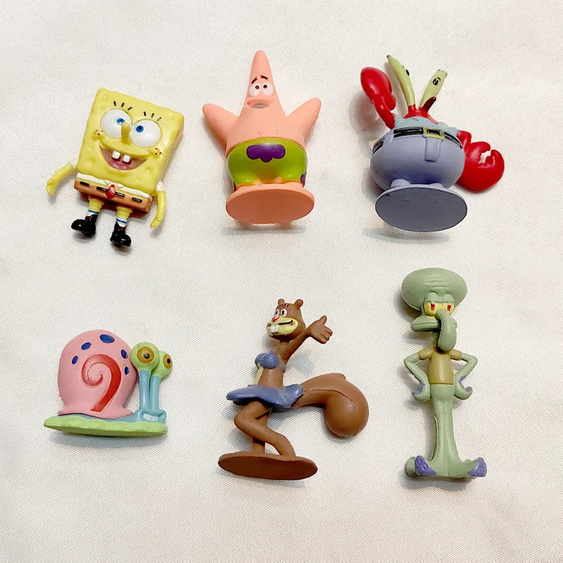 6pcs/set SpongeBob SquarePants - Image 5