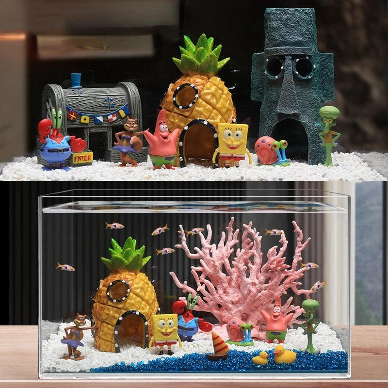 SpongeBob Figures Aquarium Ornaments - Image 3