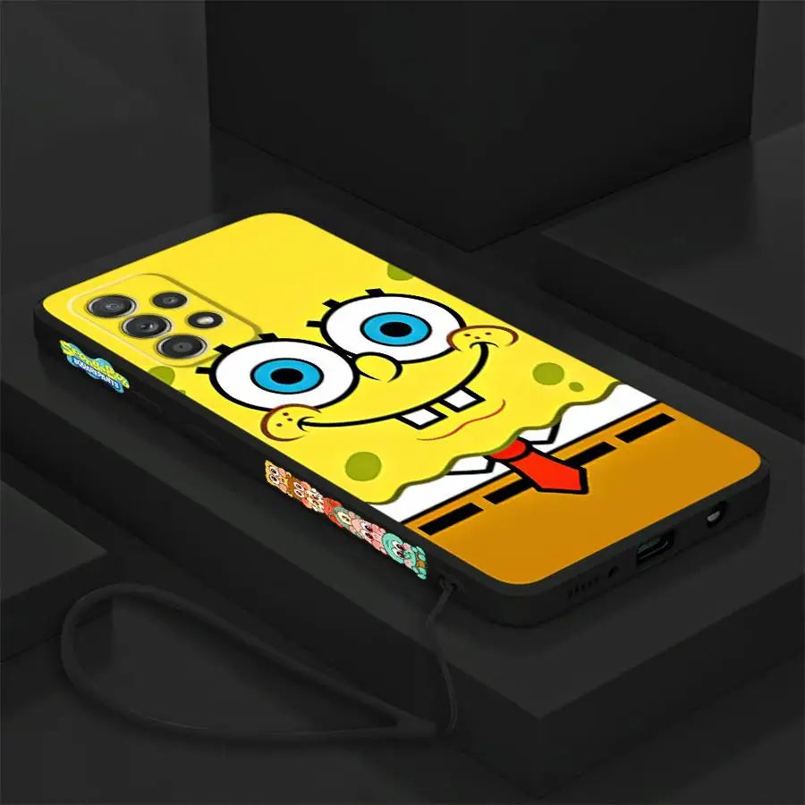 Cute Sponge-BobS Phone Case - Image 10