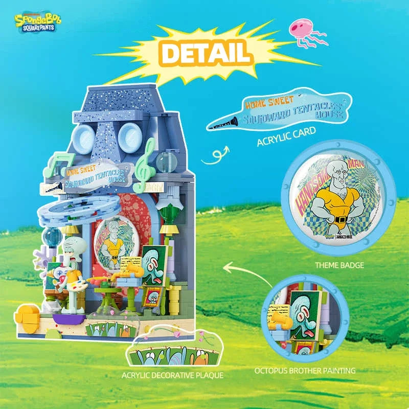 SpongeBob SquarePants Pineapple House Building Blocks - Image 3