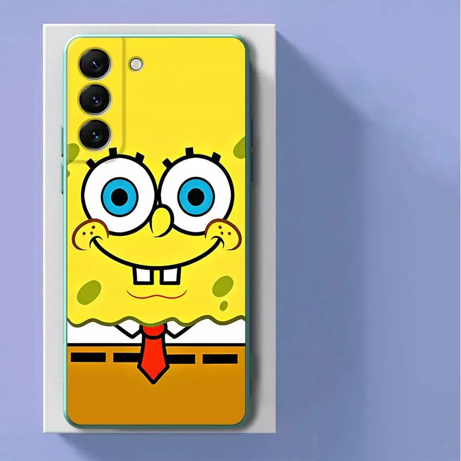Cute Sponge-BobS Phone Case - Image 5