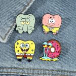 Anime SpongeBob SquarePants Brooch