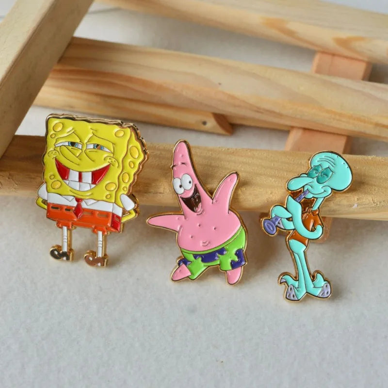 SpongeBob Enamel Pin Set - Image 2