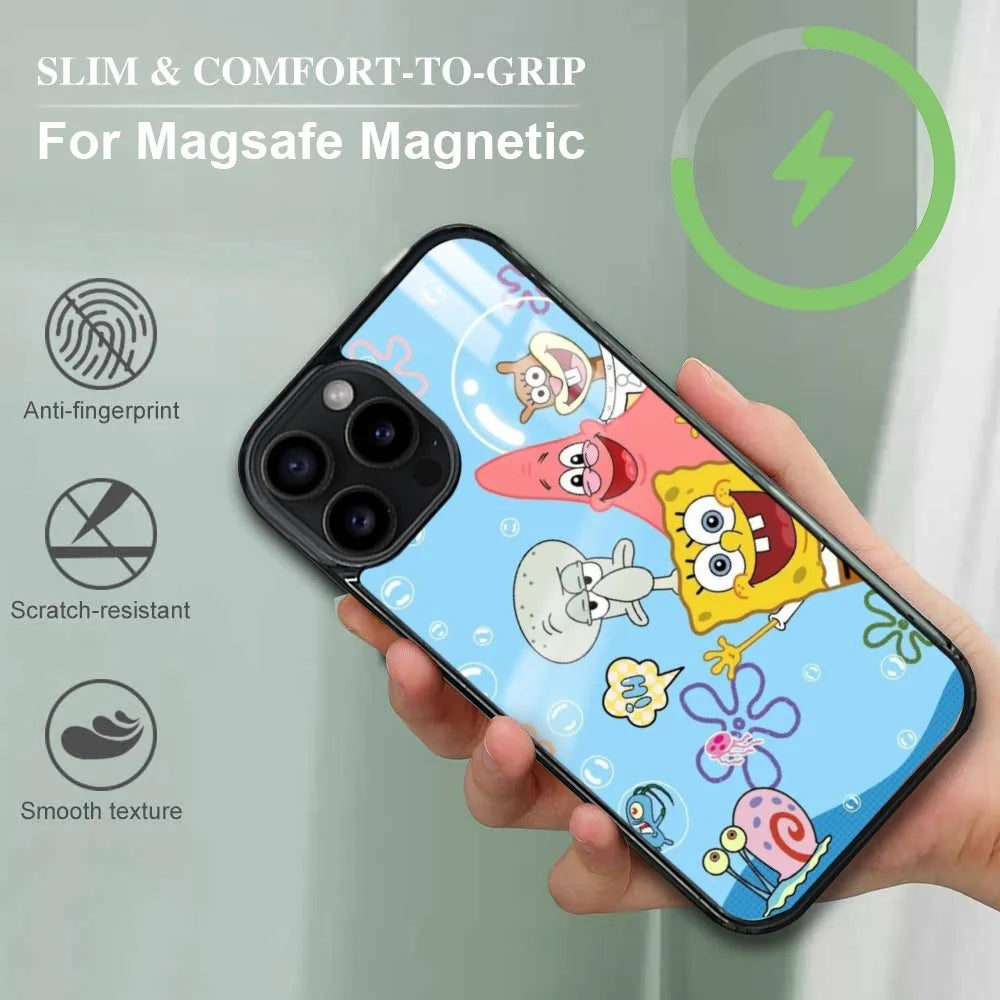 artoon S-SpongeBob Magnetic Phone Case - Image 4