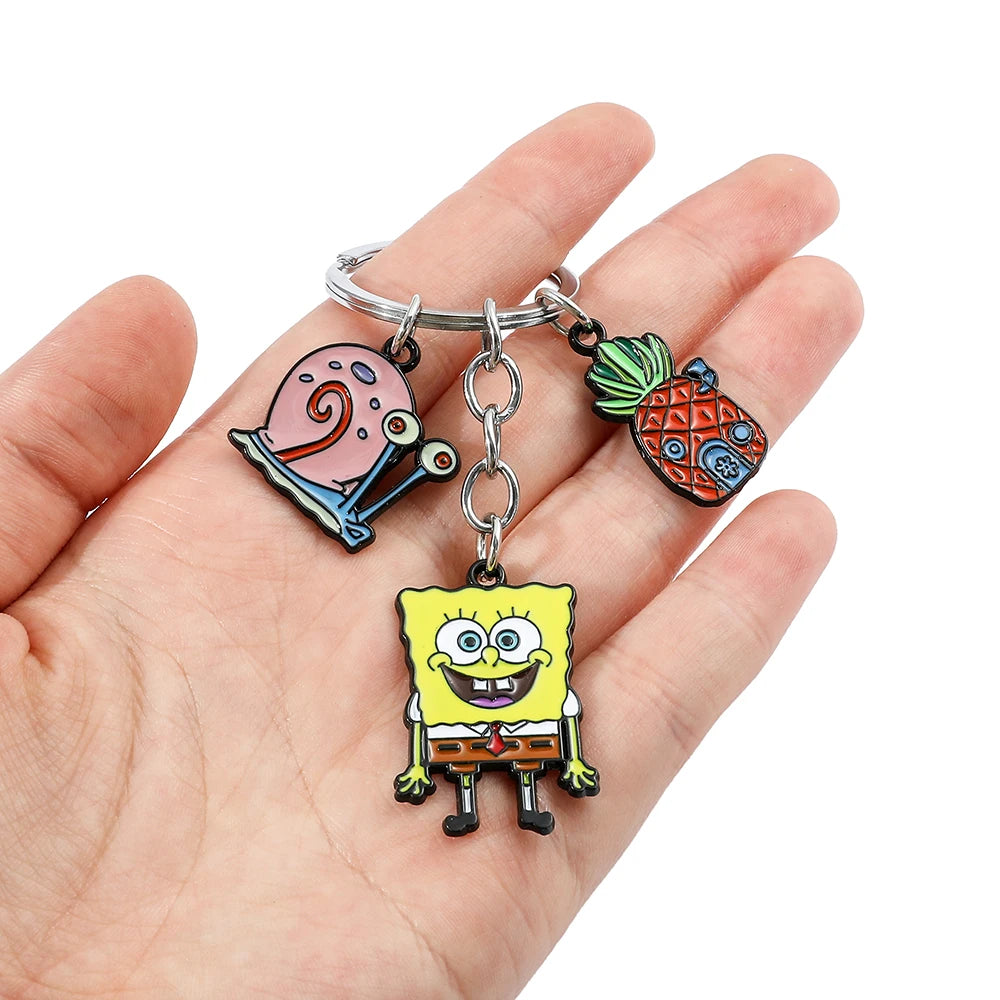 SquarePants Gary the Snail Enamel Keychain - Image 6