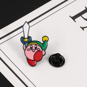 Anime Kirby Enamel Pin