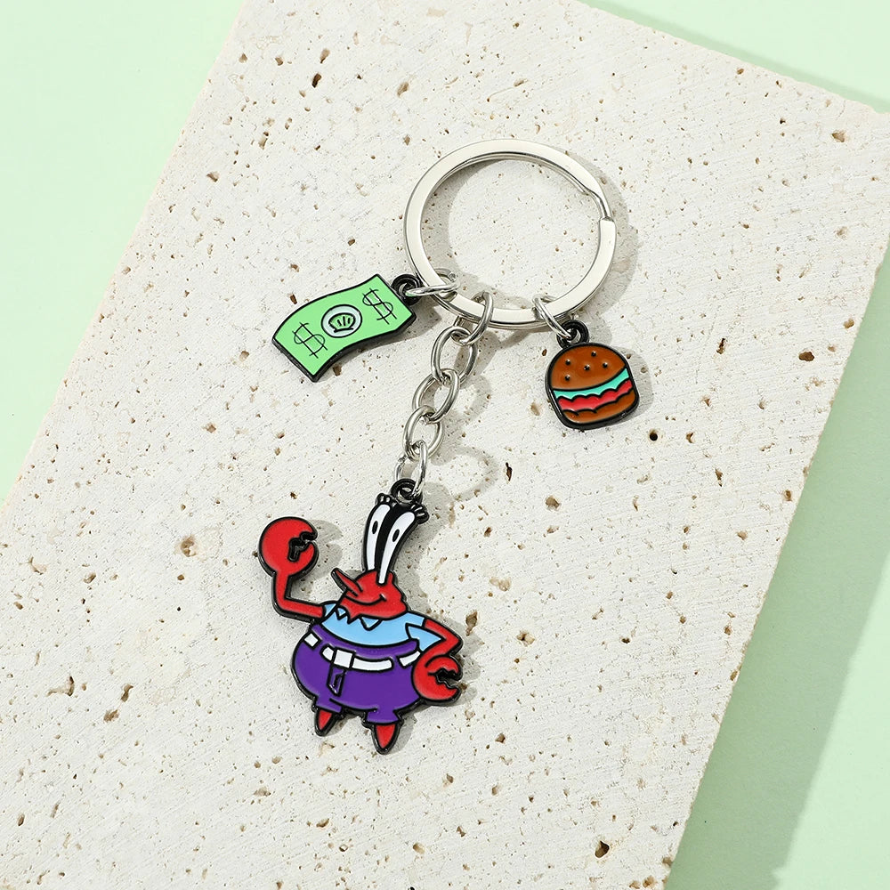 SpongeBob SquarePants Metal Keychain - Image 2